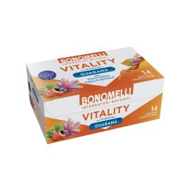   Bonomelli Guarana–Matcha B vitamin komplex tartalmú vitalitást segítő étrend-kiegészítő tea infúzió édesítőszerrel, 14 monotasak