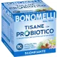 Bonomelli édeskömény, fahéj és citromfű tartalmú puffadást csökkentő probiotikum tartalmú gyógytea étrend-kiegészítő, 10 filter