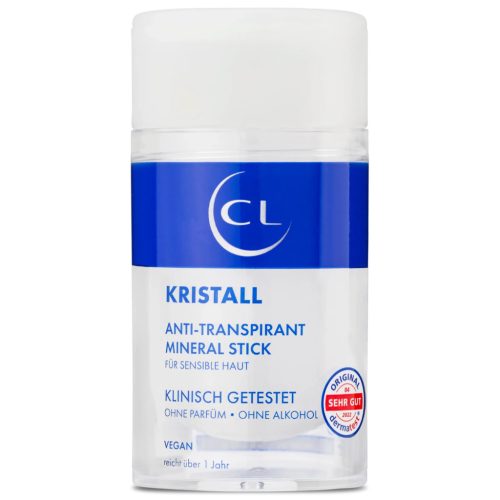 CL KRISTALL Anti-Transpirant Mineral Deo Stick érzékeny bőrre 120 g
