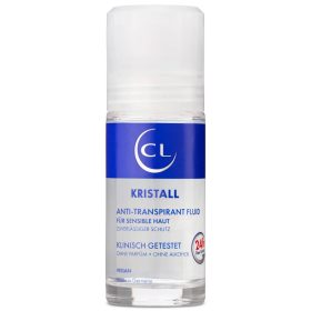   CL KRISTALL Anti-Transpirant Fluid deo roll-on érzékeny bőrre 50 ml