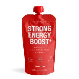   NUTRINO LAB STRONG ENERGY BOOST – alma, körte, maracuja, guarana por - 180g