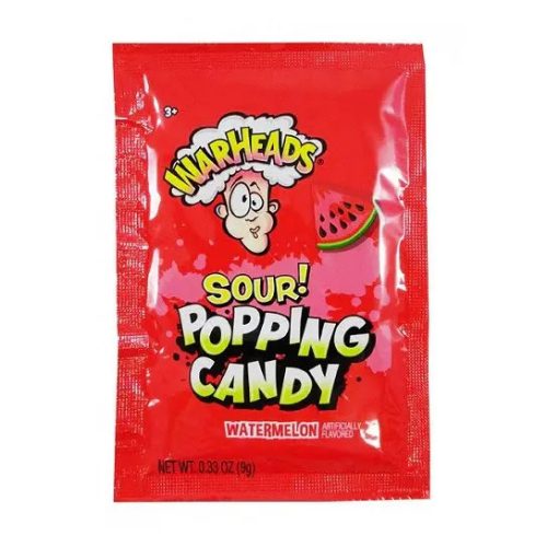 Warheads görögdinnye ízű savanyú robbanós cukorka 9g