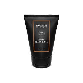 Noberu Matte Cream Paste, Sandalwood - 100 ml 