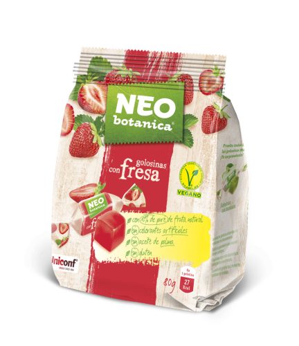 UNICONF Neo Botanica epres gumicukorka eperpürével,80g