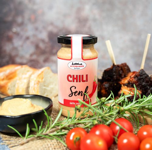 Altenburger Chilis mustár Gluténmentes, Vegán 200ml