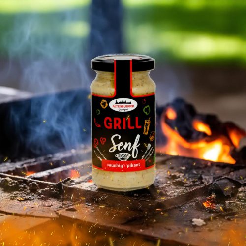 Altenburger Grill mustár Gluténmentes, Vegán 200ml