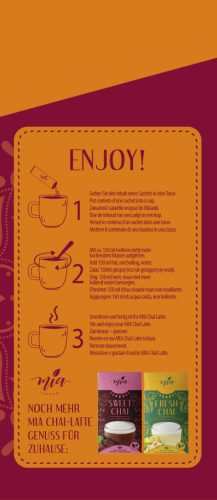 MIA Spicy Chai Classic 250g FB