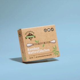 OUTDOOR FREAKZ Bio Bambusz fültisztító pálcika, 100 db