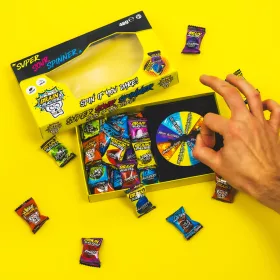   Brain Blasterz Super Sour Spinner savanyú cukorka rulett 48g