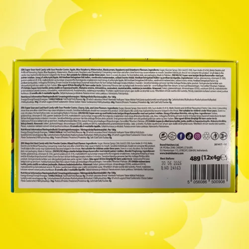 Brain Blasterz Super Sour Spinner savanyú cukorka rulett 48g
