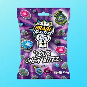 Brain Blasterz Sour Chew Bitez 100g