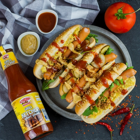 Altenburger Grill Ketchup Gluténmentes, Vegán 450ml