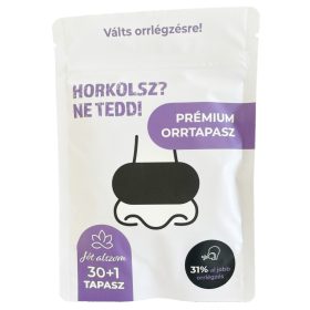   Prémium orrtapasz horkolás ellen – 30 db +ajándék szájtapasz