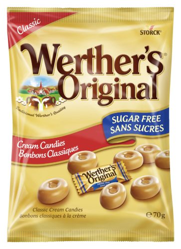 Werther's Original keménycukorka cukormentes 70g