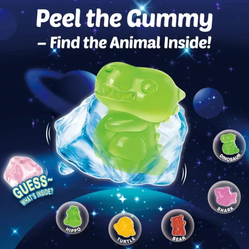 Amos Peelerz Mystery Cube hámozható gumicukor - 65g