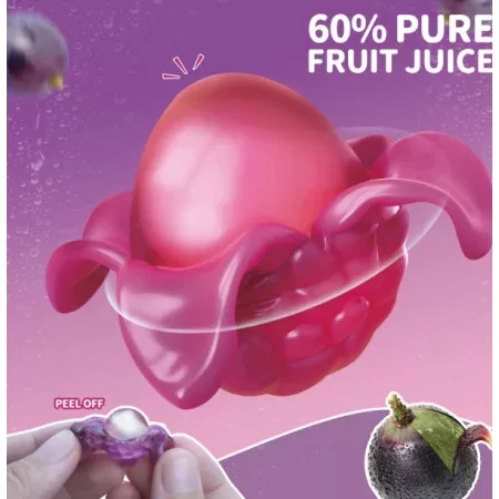 Amos PEELERZ Hámozható Szőlő ízű gumicukor 65g