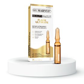   MARNYS FLASH ULTIMATE - INTENZÍV FESZESÍTŐ ÉS HIDRATÁLÓ BŐRÁPOLÓ AMPULLA 7X2 ML