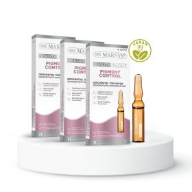   MARNYS PIGMENT CONTROL - PIGMENTÁCIÓ CSÖKKENTŐ BŐRÁPOLÓ AMPULLA 7X2 ML TRIÓ CSOMAG
