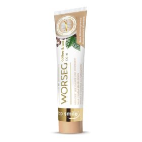   Worseg top smile coffee&tea care - Fehérítő fogkrém a kávé és tea okozta elszíneződések csökkentésére, 75 ml