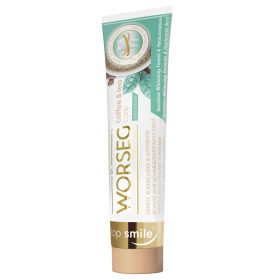   Worseg top smile coffee&tea care sensitive Fehérítő fogkrém érzékeny fogakra kávé és tea okozta elszíneződések csökkentésére, 75 ml