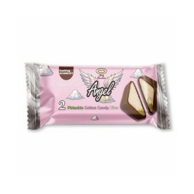   Hashtag Schmeckt Angel Style Tejcsokoládé pisztáciakrém és vattacukor töltelékkel 40g 