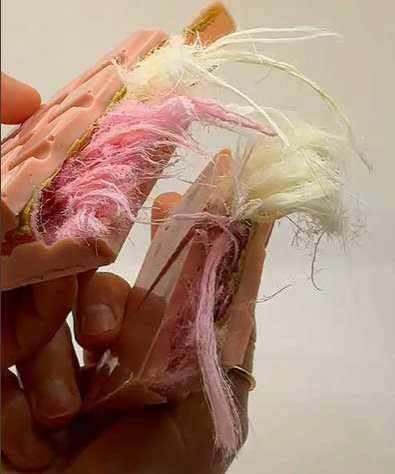 Hashtag Schmeckt Angel Style Tejcsokoládé pisztáciakrém és vattacukor töltelékkel 40g 