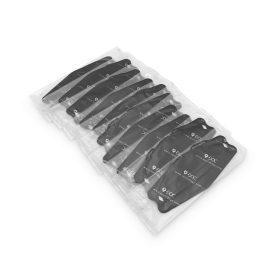   DOC,  FFP2 FEKETE NFW CE 0598 ergonomikus  maszk - Szelep nélküli - 40 db/doboz, egyesével csomagolva dobozon belül 