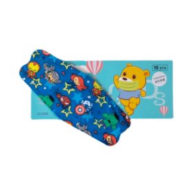   DOC NFW FFP2 ergonomikus szuperhős gyerekmaszk - Szelep nélküli, 10 db/doboz, egyesével csomagolva dobozon belül Marveles