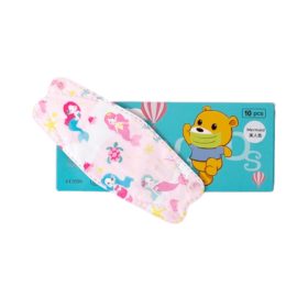   DOC NFW FFP2 ergonomikus szuperhős gyerekmaszk - Szelep nélküli, 10 db/doboz, egyesével csomagolva dobozon belül Sellős