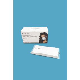   ELYSIUM Typ IIR 3 rétegű, egyesével csomagolt, sebészeti arcmaszk , fehér ,  50 db/csomag