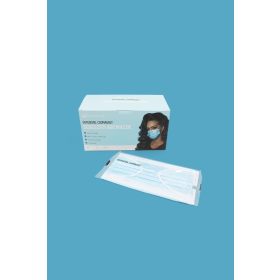   ELYSIUM Typ IIR 3 rétegű, egyesével csomagolt, sebészeti arcmaszk , kék ,  50 db/csomag