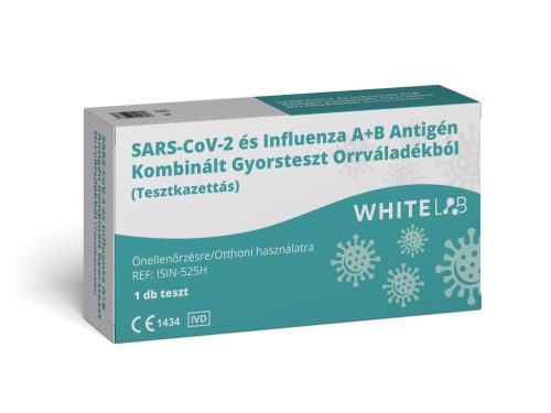 Whitelab SARS CoV-2 és Influenza A+B Antigén Kombinált Gyorsteszt Orrváladékból 
