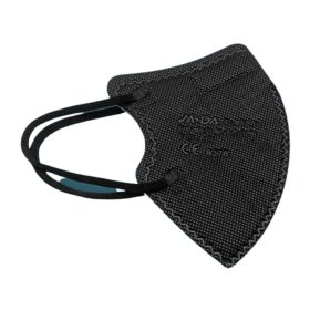   JADA, FFP2 gyermek szájmaszk, Szelep nélküli, 10 db/doboz, egyesével csomagolva dobozon belül Fekete
