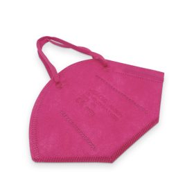   JIADA, FFP2 NR Félarc SZÍNES védőmaszk, 20 db/doboz, egyesével csomagolva dobozon belül Rózsaszín