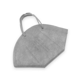   JIADA, FFP2 NR Félarc SZÍNES védőmaszk, 20 db/doboz, egyesével csomagolva dobozon belül Szürke