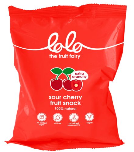 LOLO sour cherry fruit snack 25 g
