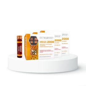   MARNYS MEGA 2000 MÉHPEMPŐT TARTALMAZÓ FOLYÉKONY ÉTREND-KIEGÉSZÍTŐ TRIÓ CSOMAG