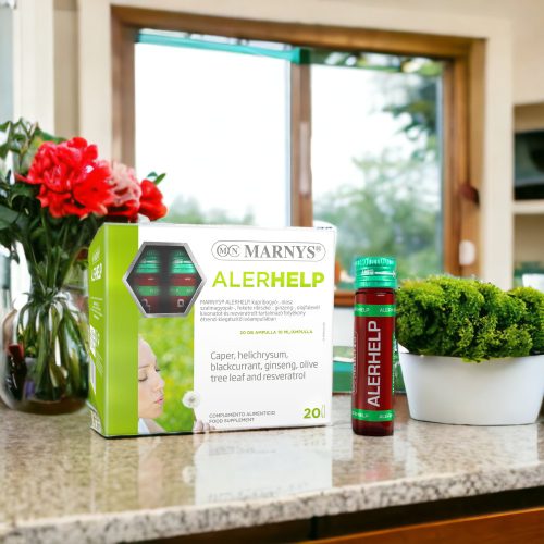 MARNYS ALERHELP, DUÓ CSOMAG,KAPRIBOGYÓ-,OLASZ SZALMAGYOPÁR-,FEKETE RIBISZKE-,GINZENG-,OLAJFALEVÉL KIVONATOT ÉS REZVERATROLT TARTALMAZÓ FOLYÉKONY ÉTREND-KIEGÉSZITŐ IVÓAMPULLA 