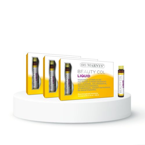MARNYS BEAUTY COL LIQUID FOLYÉKONY KOLLAGÉN MULTIVITAMIN TRIÓ CSOMAG