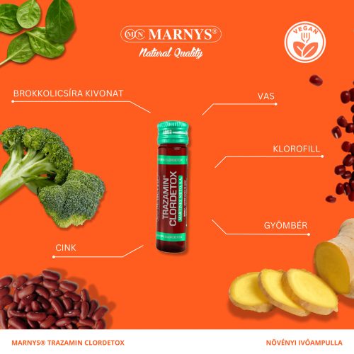 MARNYS TRAZAMIN CLORDETOX IVÓAMPULLÁS TRIÓ CSOMAG 