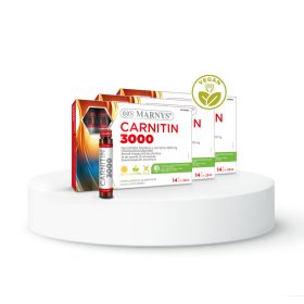   MARNYS CARNITINE 3000 MG L-KARNITIN -TARTARÁTOT TARTALMAZÓ IVÓAMPULLÁS KISZERELÉSŰ FOLYÉKONY ÉTRENDKIEGÉSZÍTŐ-KÉSZÍTMÉNY TRIÓ CSOMAG