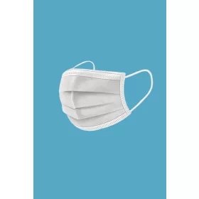   MERCATOR TypeII 3 rtg, nem szőtt textil arcmaszk FEHÉR - 50db/doboz